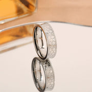 【3117】Fish Scale Ring Steel Color