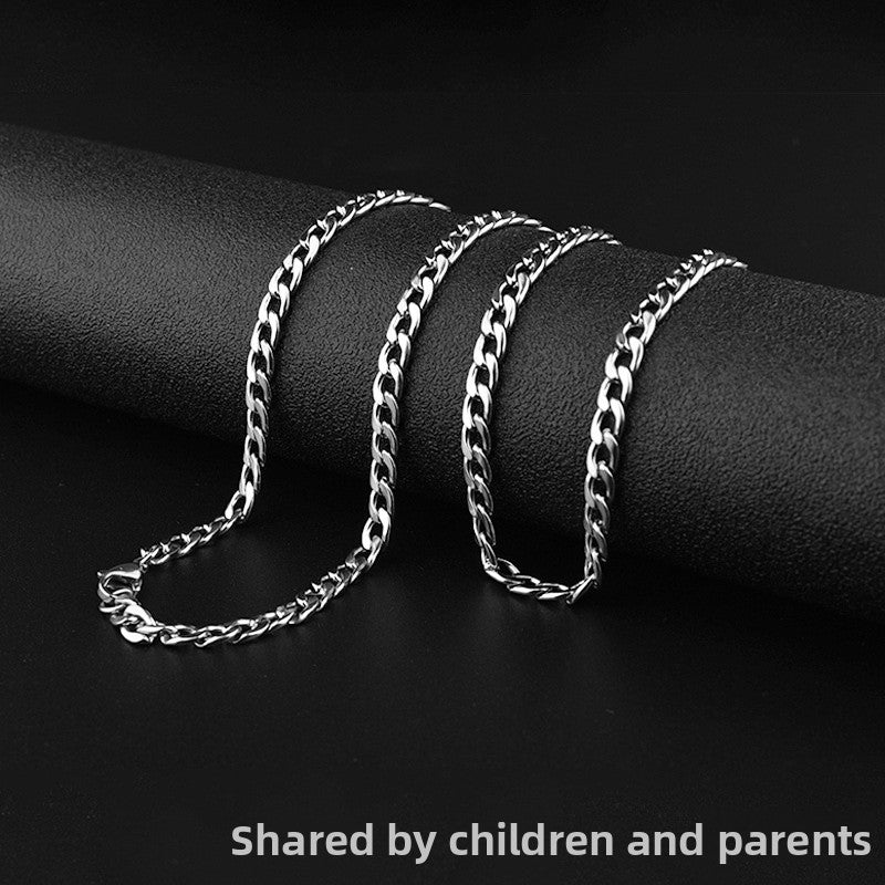 Cross Necklace For Unisex Featuring Electroplated Titanium Steel Material