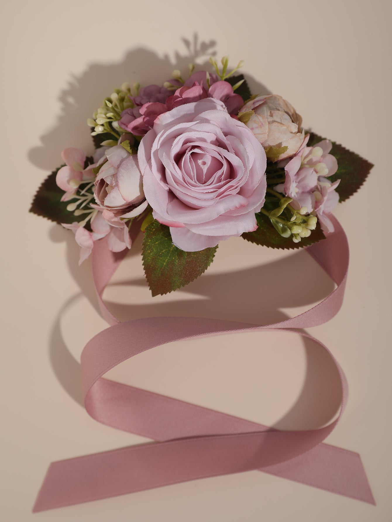 Sweet Women's Wedding Accessory In Polyester Featuring Flowers, Suitable For All Seasons, 1 Piece