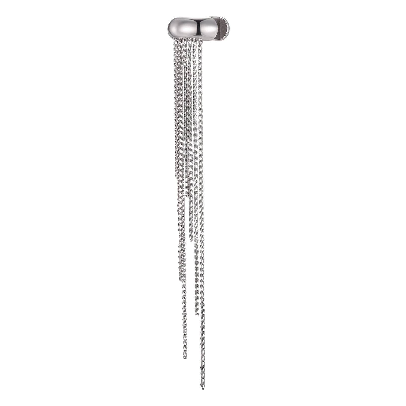 IG Style Tassel Ear Cuffs For Women In 304 Stainless Steel With Waterproof Non Tarnish 18K Real Gold Plated Finish