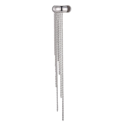 IG Style Tassel Ear Cuffs For Women In 304 Stainless Steel With Waterproof Non Tarnish 18K Real Gold Plated Finish