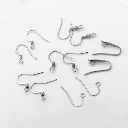 316 Stainless Steel Earring Findings In Simple Style Jewelry Accessories