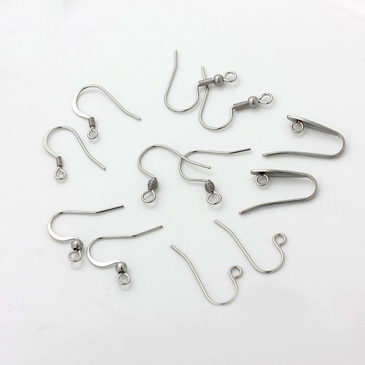 316 Stainless Steel Earring Findings In Simple Style Jewelry Accessories