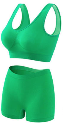 Sports Bra Back Beauty Full Coverage In Nylon Fabric Suitable For All Seasons