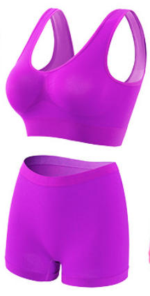Sports Bra Back Beauty Full Coverage In Nylon Fabric Suitable For All Seasons