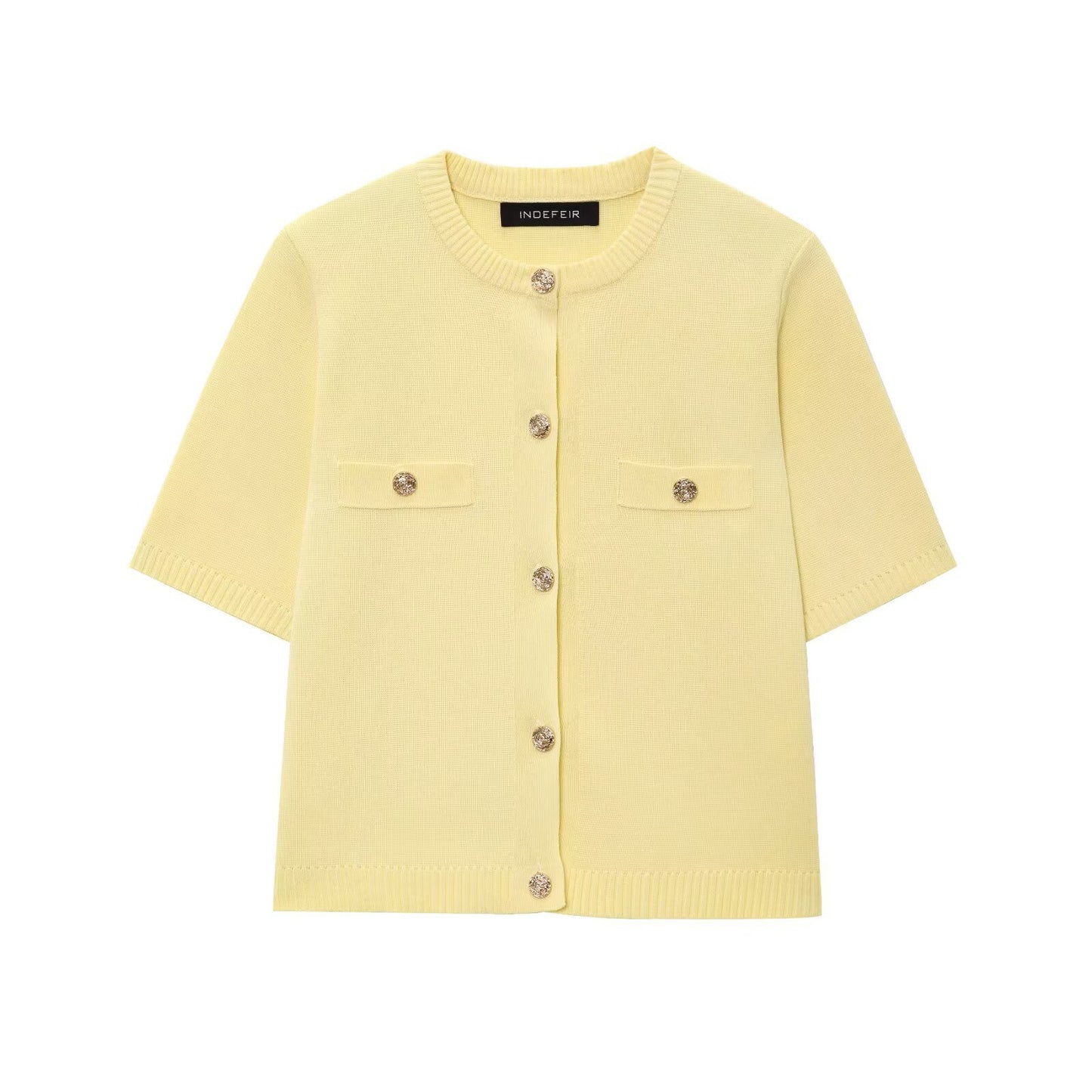 Casual Solid Color Skirt Co-ord Set In Polyester Featuring Knitted Craft With Sleeveless Coat For Spring