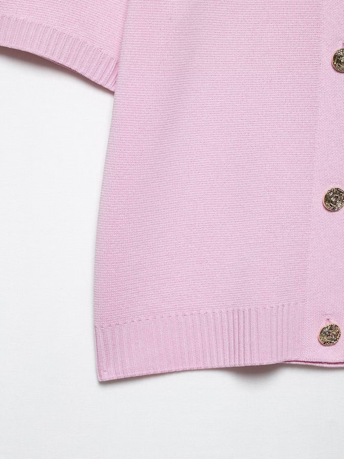 Casual Solid Color Skirt Co-ord Set In Polyester Featuring Knitted Craft With Sleeveless Coat For Spring