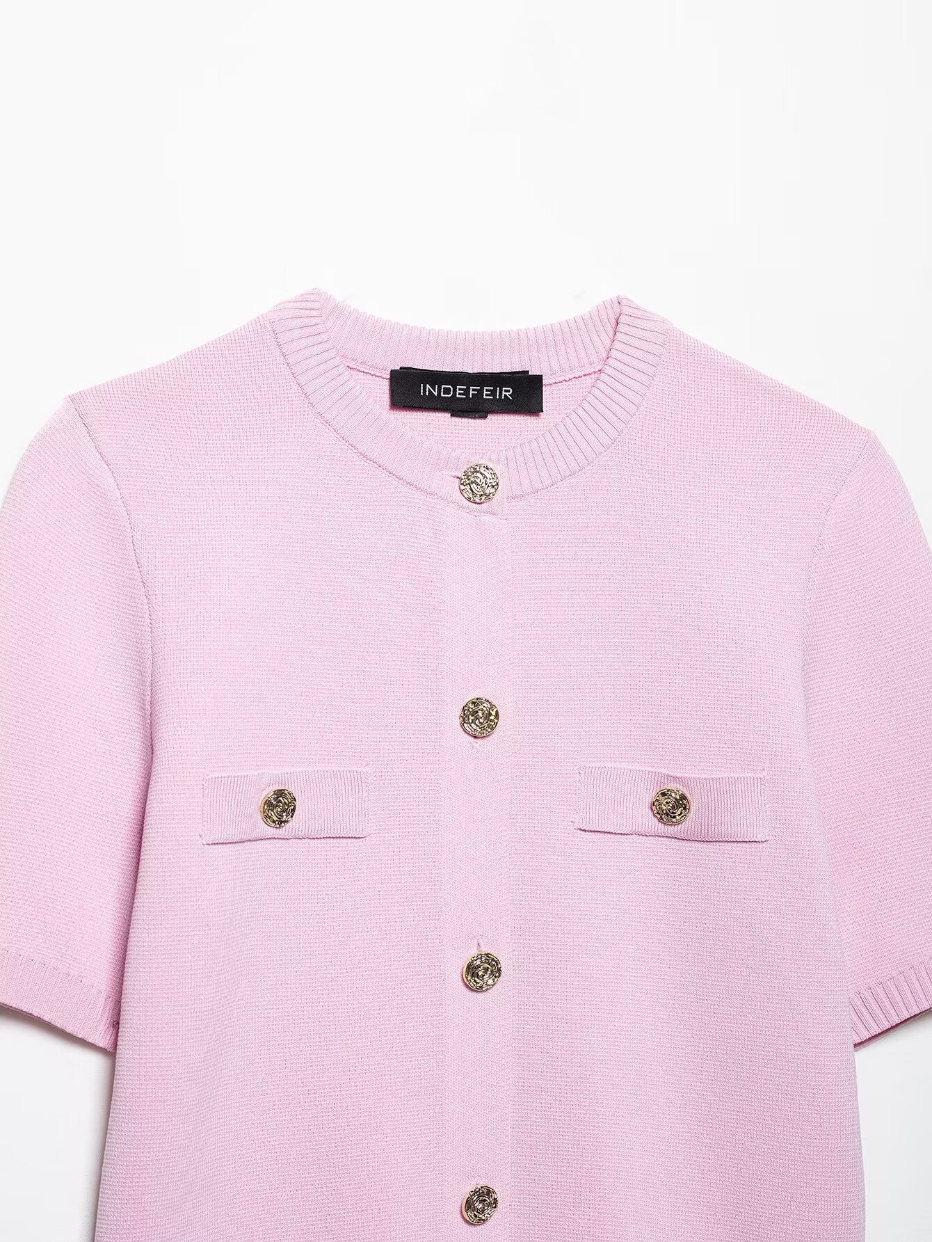 Casual Solid Color Skirt Co-ord Set In Polyester Featuring Knitted Craft With Sleeveless Coat For Spring