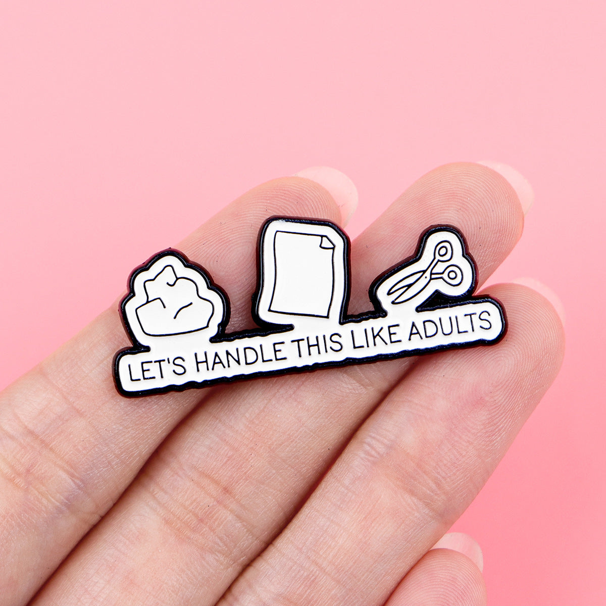 Pin Made Of Zinc Alloy Featuring Stoving Varnish Craftsmanship