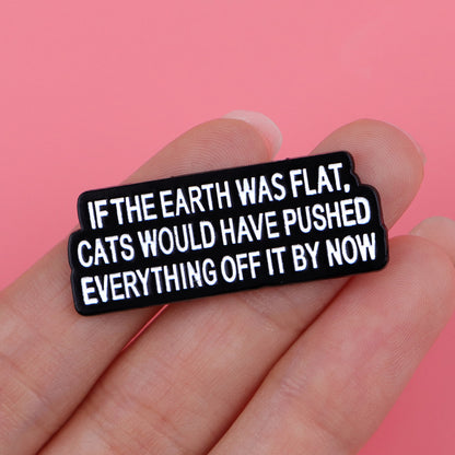 Pin Made Of Zinc Alloy Featuring Stoving Varnish Craftsmanship