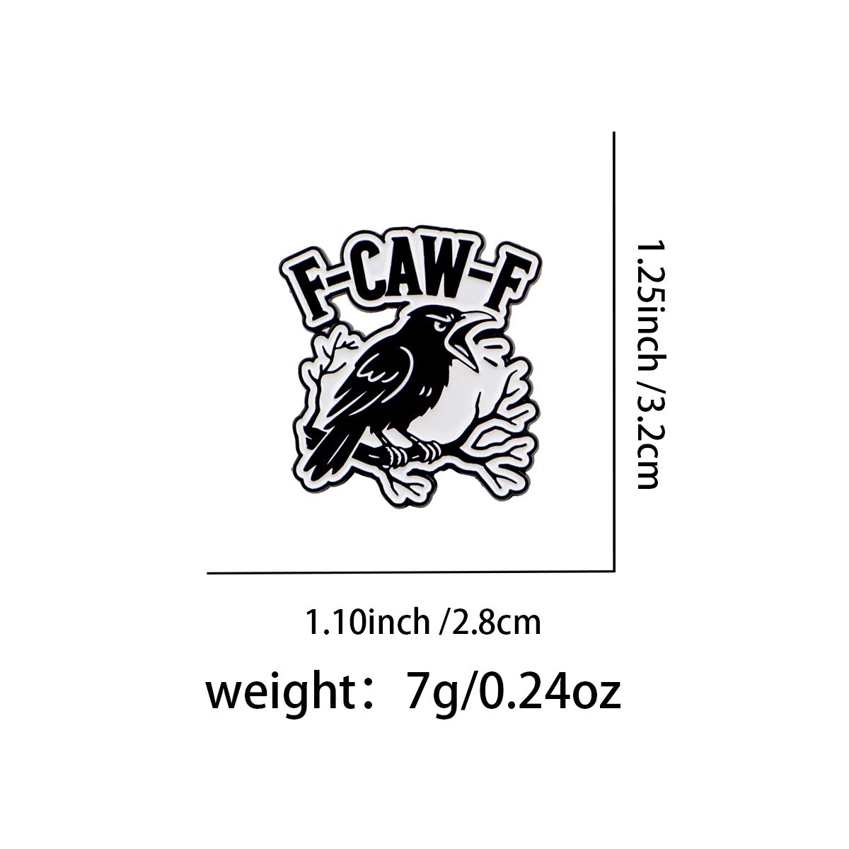 Pin Made Of Zinc Alloy Featuring Stoving Varnish Craftsmanship