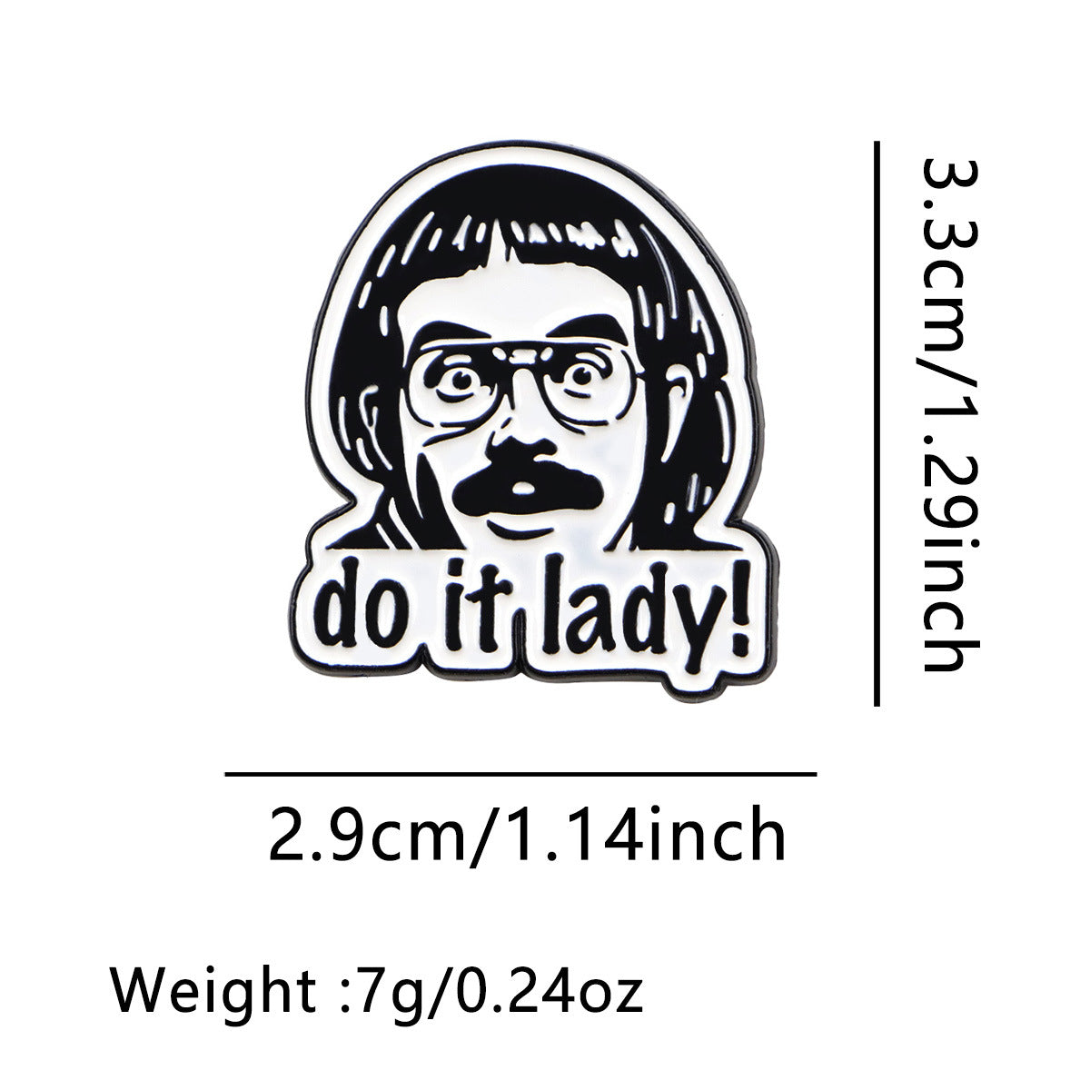 Pin Made Of Zinc Alloy Featuring Stoving Varnish Craftsmanship