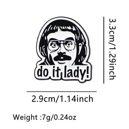 Pin Made Of Zinc Alloy Featuring Stoving Varnish Craftsmanship