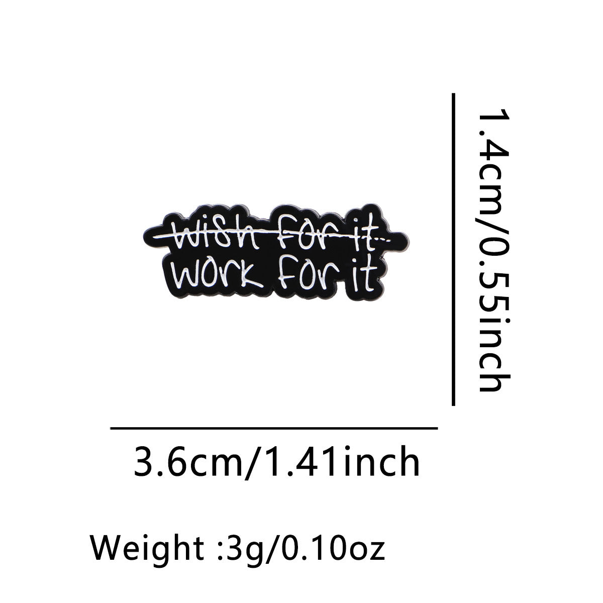 Pin Made Of Zinc Alloy Featuring Stoving Varnish Craftsmanship