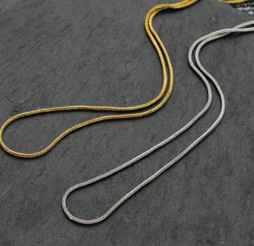 For Love Charms Necklace In Steel Color, Made With Durable Titanium Steel