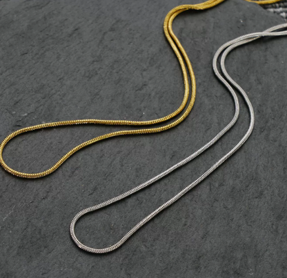 For Love Charms Necklace In Steel Color, Made With Durable Titanium Steel