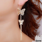 2429 Gold Butterfly [925 Ear Hook]