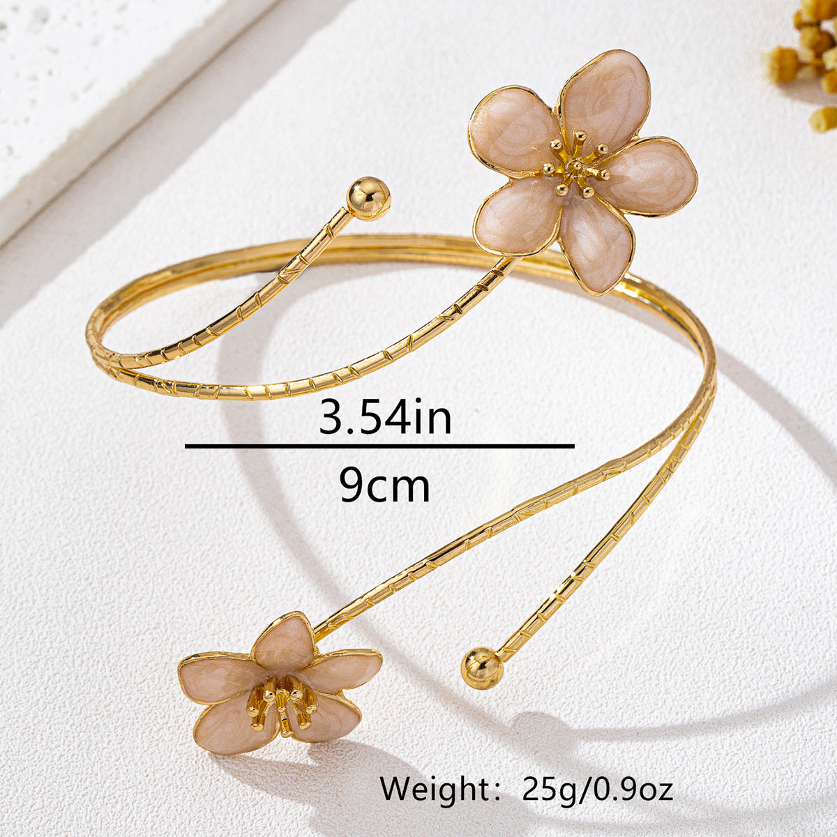 Elegant White Enamel Flowers For Women Travel Accessory Made Of Alloy