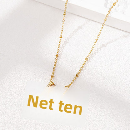 Cross Necklace For Women In Red Cartoon Style, Electroplated Alloy Jewelry Accessory