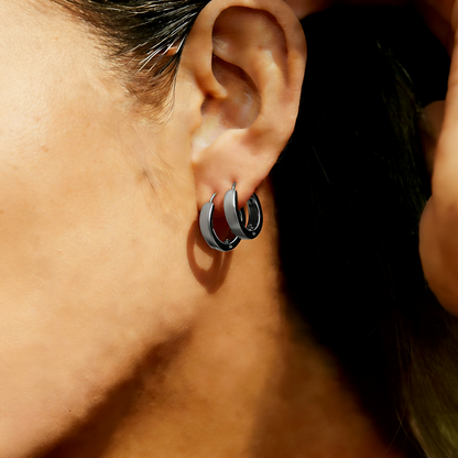 Geometric Earrings For Women Featuring Electroplated 304 Stainless Steel With 18K Real Gold Plated And PVD Coated Finish