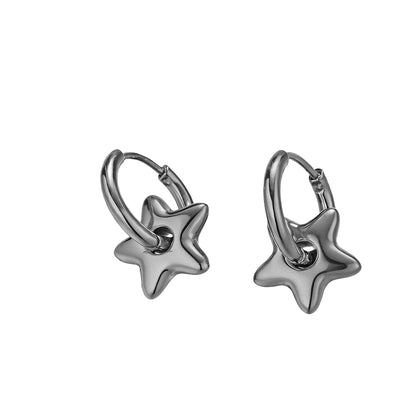 Geometric Earrings For Women Made Of 304 Stainless Steel Featuring Electroplated 18K Real Gold Plated With PVD Coated Finish