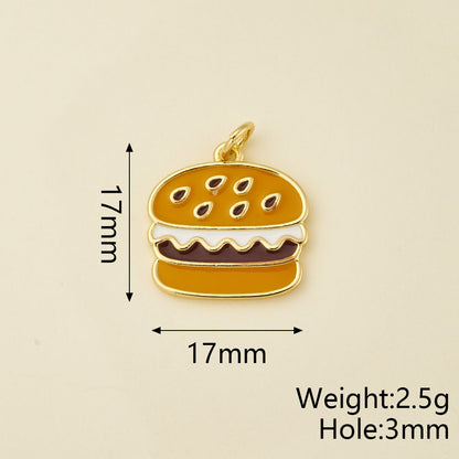 Girl Pendant In Copper With 18K Real Gold Electroplating And Zircon Inlay, Featuring 0.05µm-0.08µm Plating Thickness, 1 Pc Package