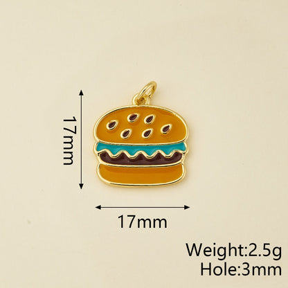 Girl Pendant In Copper With 18K Real Gold Electroplating And Zircon Inlay, Featuring 0.05µm-0.08µm Plating Thickness, 1 Pc Package