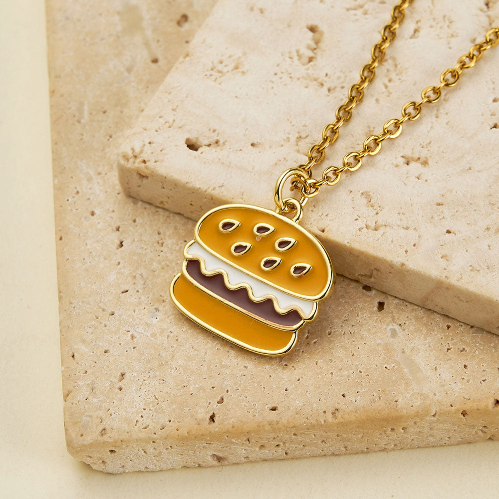 Girl Pendant In Copper With 18K Real Gold Electroplating And Zircon Inlay, Featuring 0.05µm-0.08µm Plating Thickness, 1 Pc Package