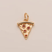 4 Pizza Pendants