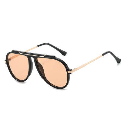 Unisex Toad Glasses Sunglasses With Full Frame And PC Lens Material In Black, Perfect For Party