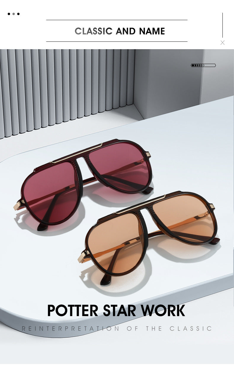 Unisex Toad Glasses Sunglasses With Full Frame And PC Lens Material In Black, Perfect For Party