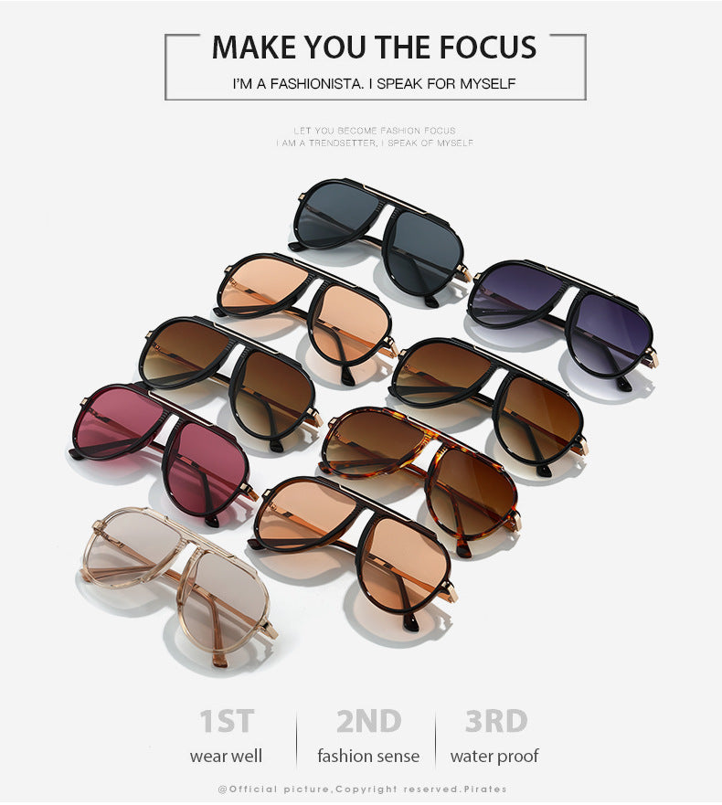 Unisex Toad Glasses Sunglasses With Full Frame And PC Lens Material In Black, Perfect For Party