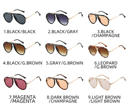 Unisex Toad Glasses Sunglasses With Full Frame And PC Lens Material In Black, Perfect For Party