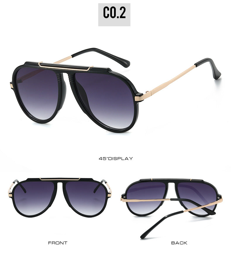 Unisex Toad Glasses Sunglasses With Full Frame And PC Lens Material In Black, Perfect For Party