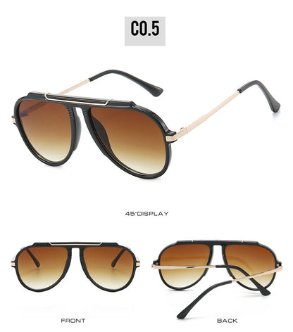 Unisex Toad Glasses Sunglasses With Full Frame And PC Lens Material In Black, Perfect For Party