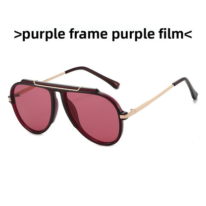 Unisex Toad Glasses Sunglasses With Full Frame And PC Lens Material In Black, Perfect For Party
