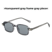Transparent Gray Frame Gray Lens