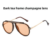 Dark Tea Frame Champagne Slices
