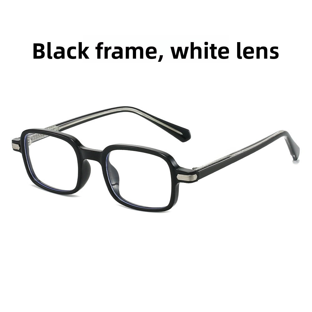 Unisex Square Full Frame Sunglasses With Ac Lens Material In Black, Perfect For Spring