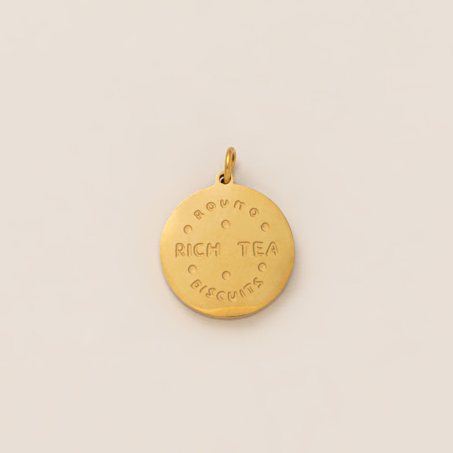 Heart Shape Pendant In 27x23mm 304 Stainless Steel With 18K Gold Plated PVD Coating And 0.03µm Thickness, 1 Piece