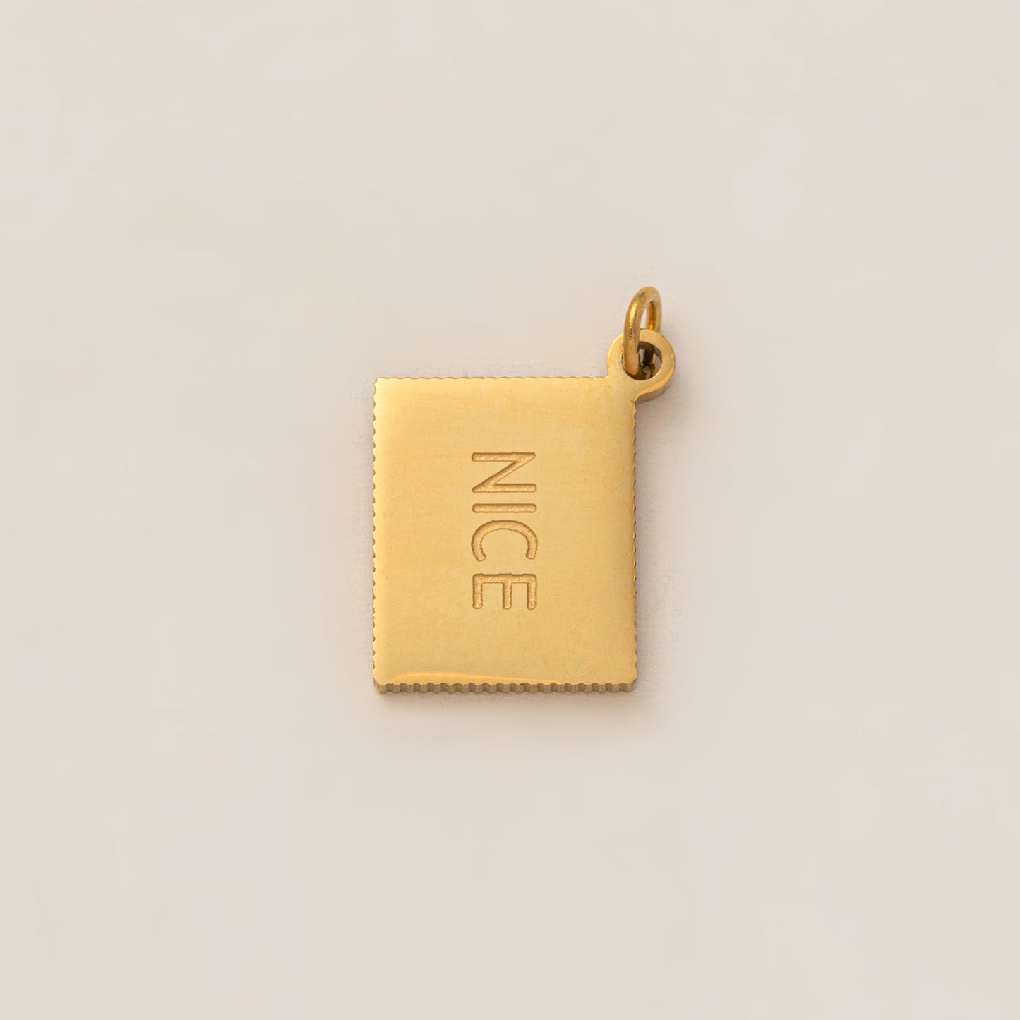 Heart Shape Pendant In 27x23mm 304 Stainless Steel With 18K Gold Plated PVD Coating And 0.03µm Thickness, 1 Piece