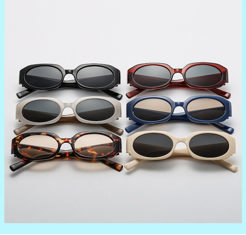 Unisex Square Full Frame Sunglasses With Ac Lens Material In Black, Perfect For Spring