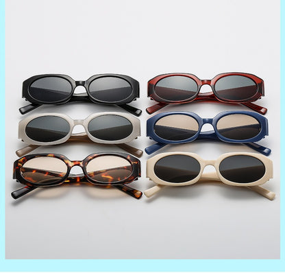 Unisex Square Full Frame Sunglasses With Ac Lens Material In Black, Perfect For Spring
