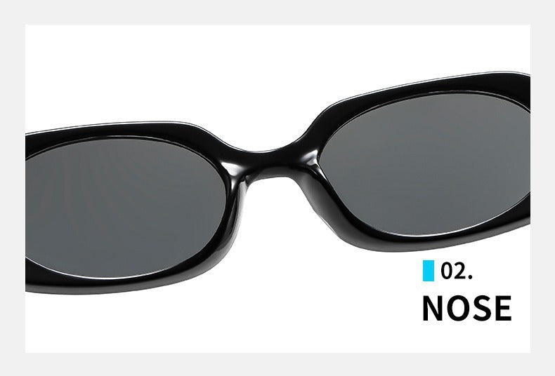Unisex Square Full Frame Sunglasses With Ac Lens Material In Black, Perfect For Spring