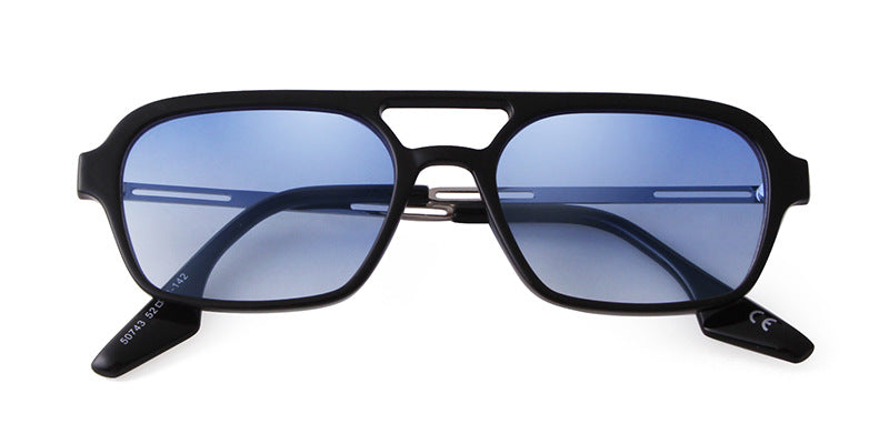 Women’s Square Full Frame Sunglasses With AC Lens Material In Pink, Perfect For Spring