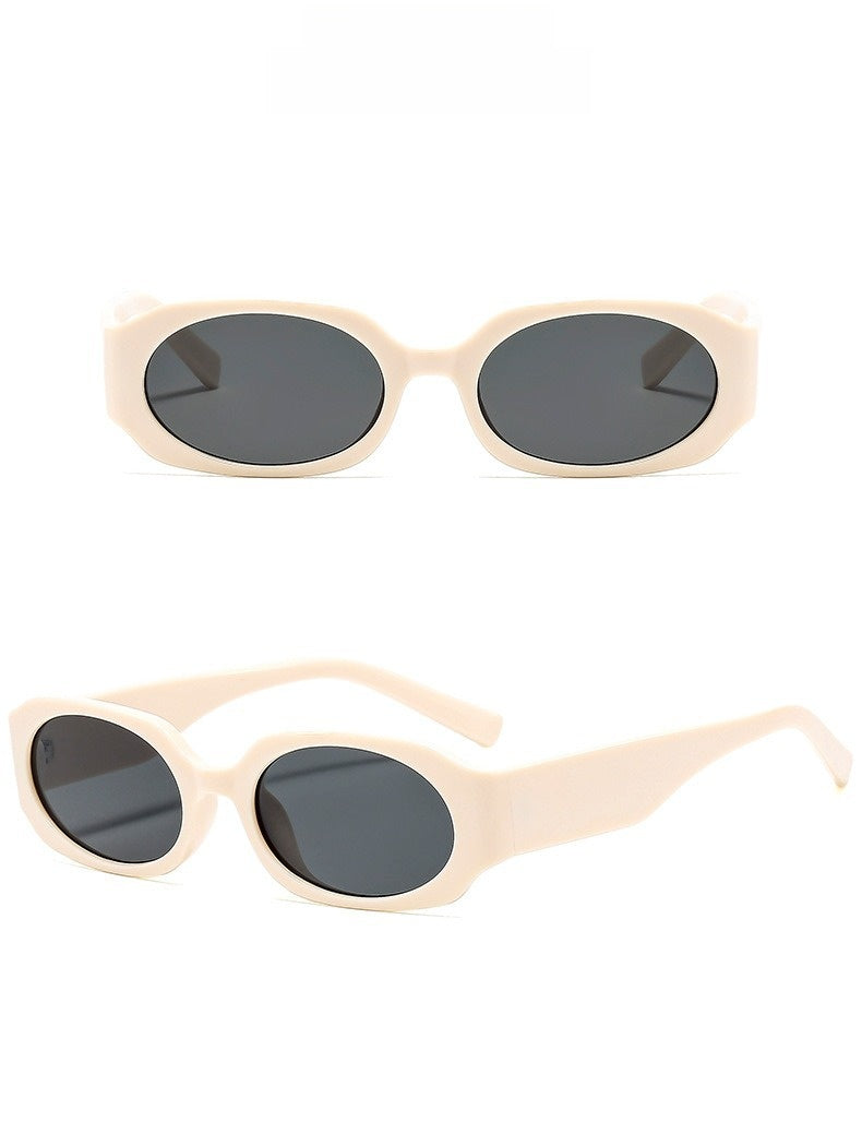 Unisex Square Full Frame Sunglasses With Ac Lens Material In Black, Perfect For Spring