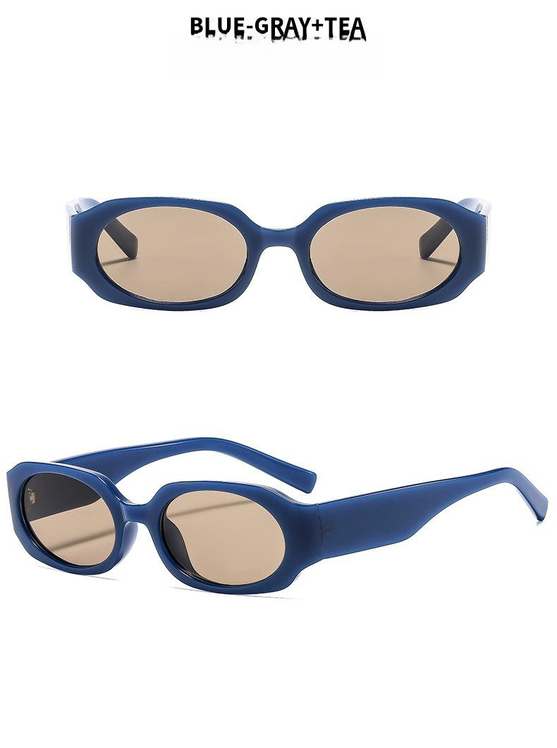 Unisex Square Full Frame Sunglasses With Ac Lens Material In Black, Perfect For Spring
