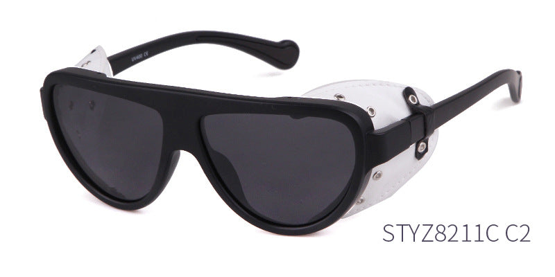 Men's Full Frame Toad Glasses Sunglasses With Tac Lens Material In Black For Outdoor Use