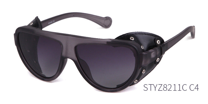 Men's Full Frame Toad Glasses Sunglasses With Tac Lens Material In Black For Outdoor Use