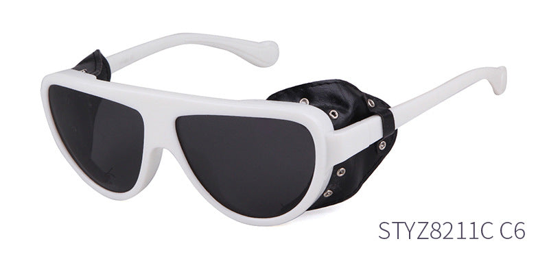 Men's Full Frame Toad Glasses Sunglasses With Tac Lens Material In Black For Outdoor Use